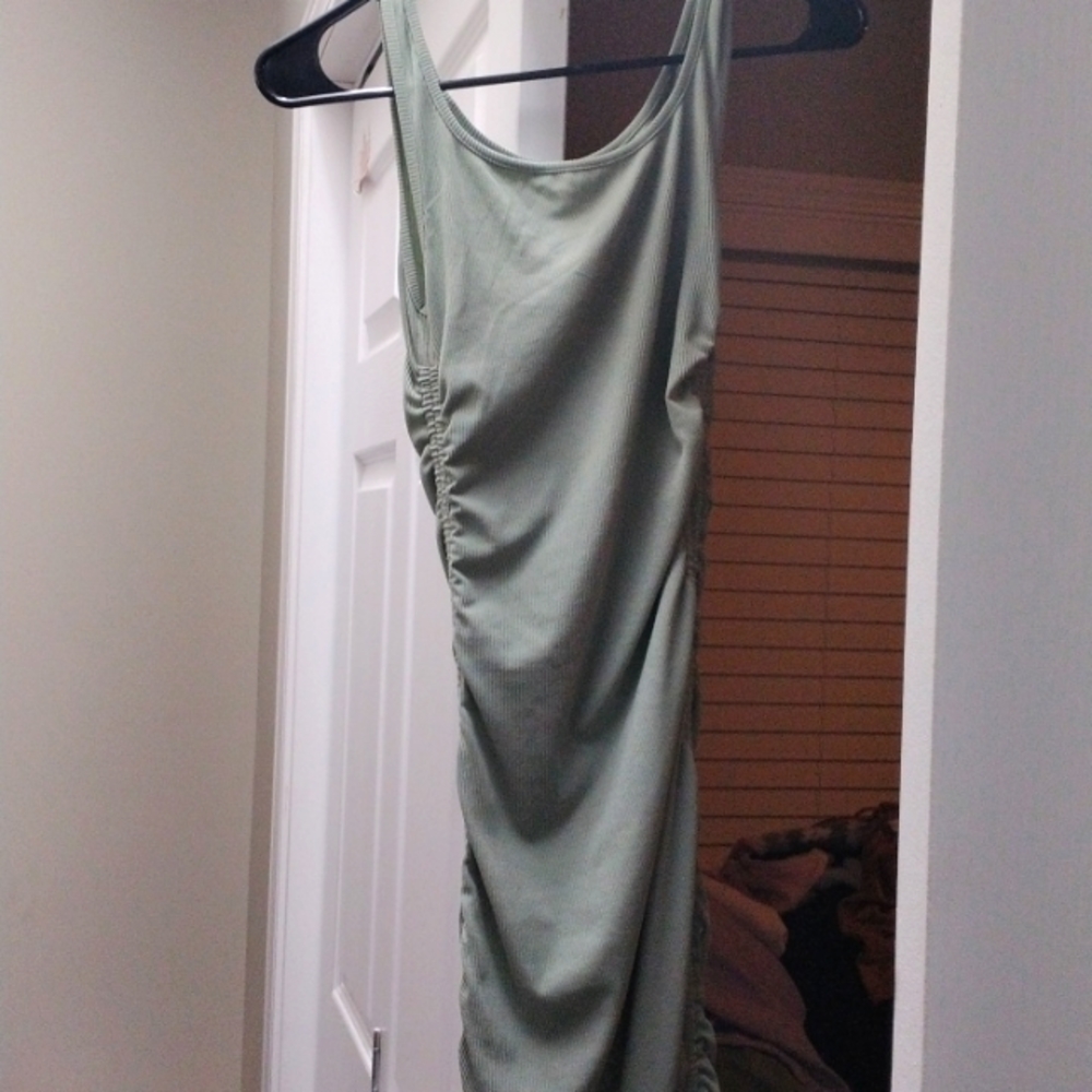 Green dress